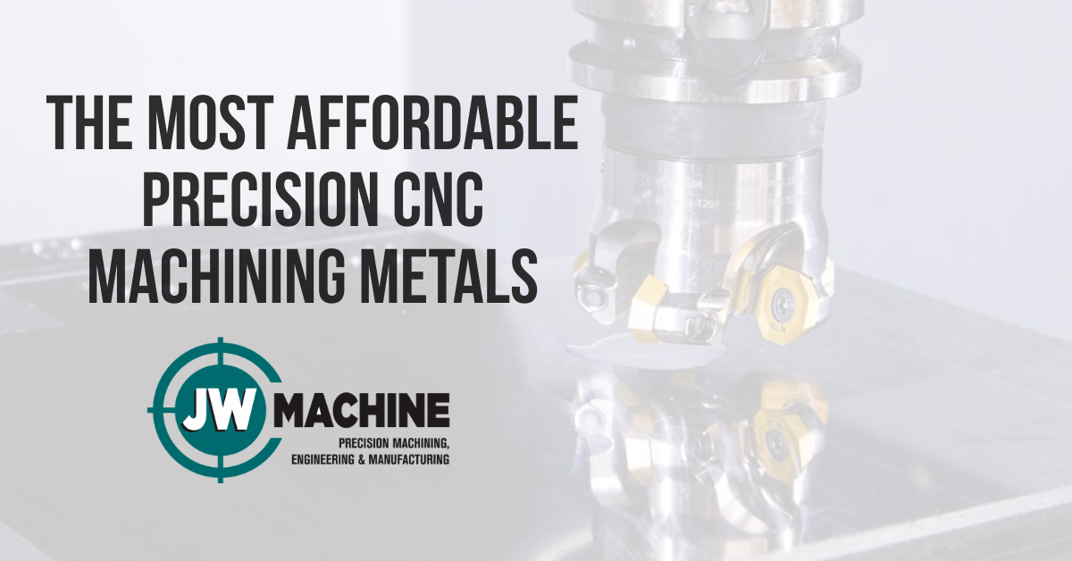 The Most Affordable Precision CNC Machining Metals