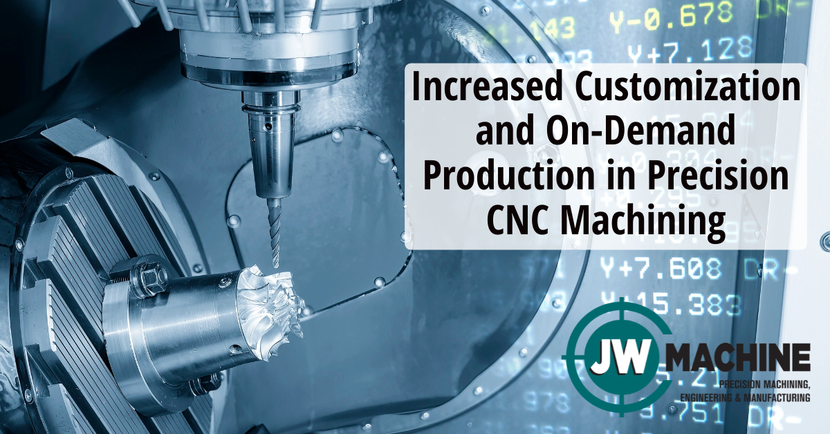 Increased Customization and On-Demand Production in Precision CNC Machining